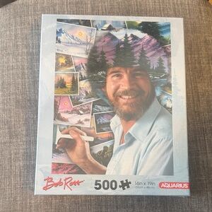 Bob Ross 500 piece puzzle new